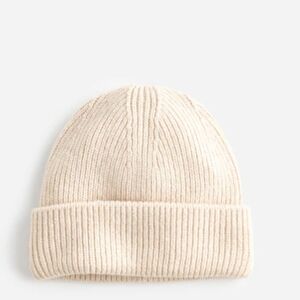 Madewell Cream Knit Beanie